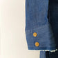 Denim Retro Kurta Trouser with Leather Waistcoat. - Snug