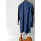 Denim Retro Kurta Trouser with Leather Waistcoat. - Snug