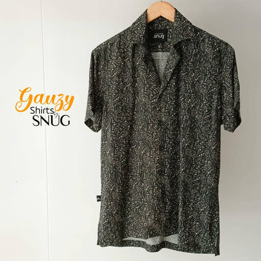 Green printed shirt - Snug