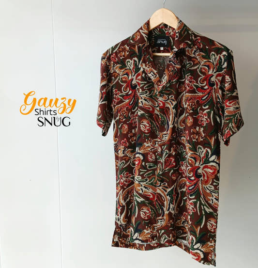 Printed Gauzy Shirt - Snug