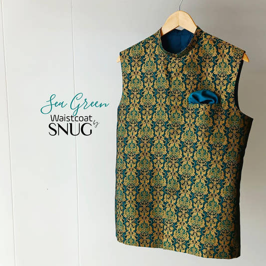 Sea Green Waistcoat - Snug