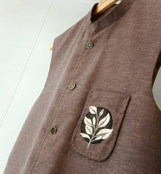 Leaf Waistcoat - Snug