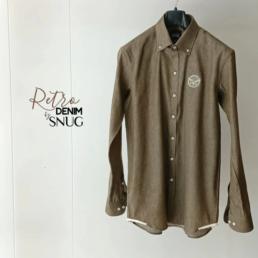 Retro Embroidery Shirt - Snug