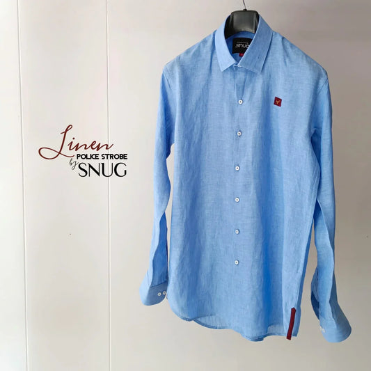 Police Strobe Linen Shirt