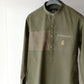 Military Green Kurta Trouser by Snug. - Snug