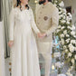 Beige Linen Prince Coat