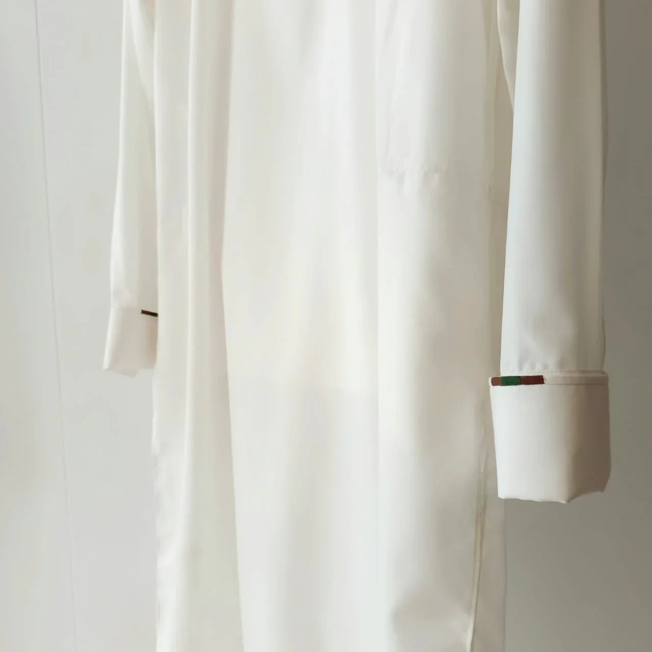 Pearl White Wash & Wear Shalwar Kameez. - Snug