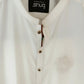 Pearl White Wash & Wear Shalwar Kameez.