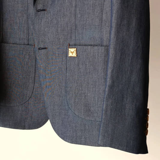 Blue Denim Blazer - Snug