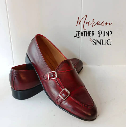 Maroon pumps - Snug