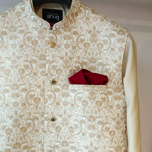 Gold Embroidered Waistcoat - Snug