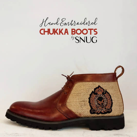 Embroidered Chukka Boot - Snug