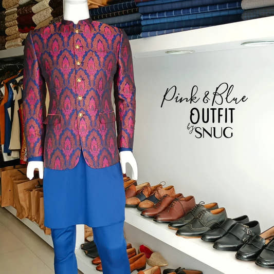 Pink And Blue Prince Coat - Snug