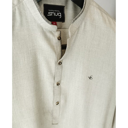 Light Grey Tropical Kurta Shalwar