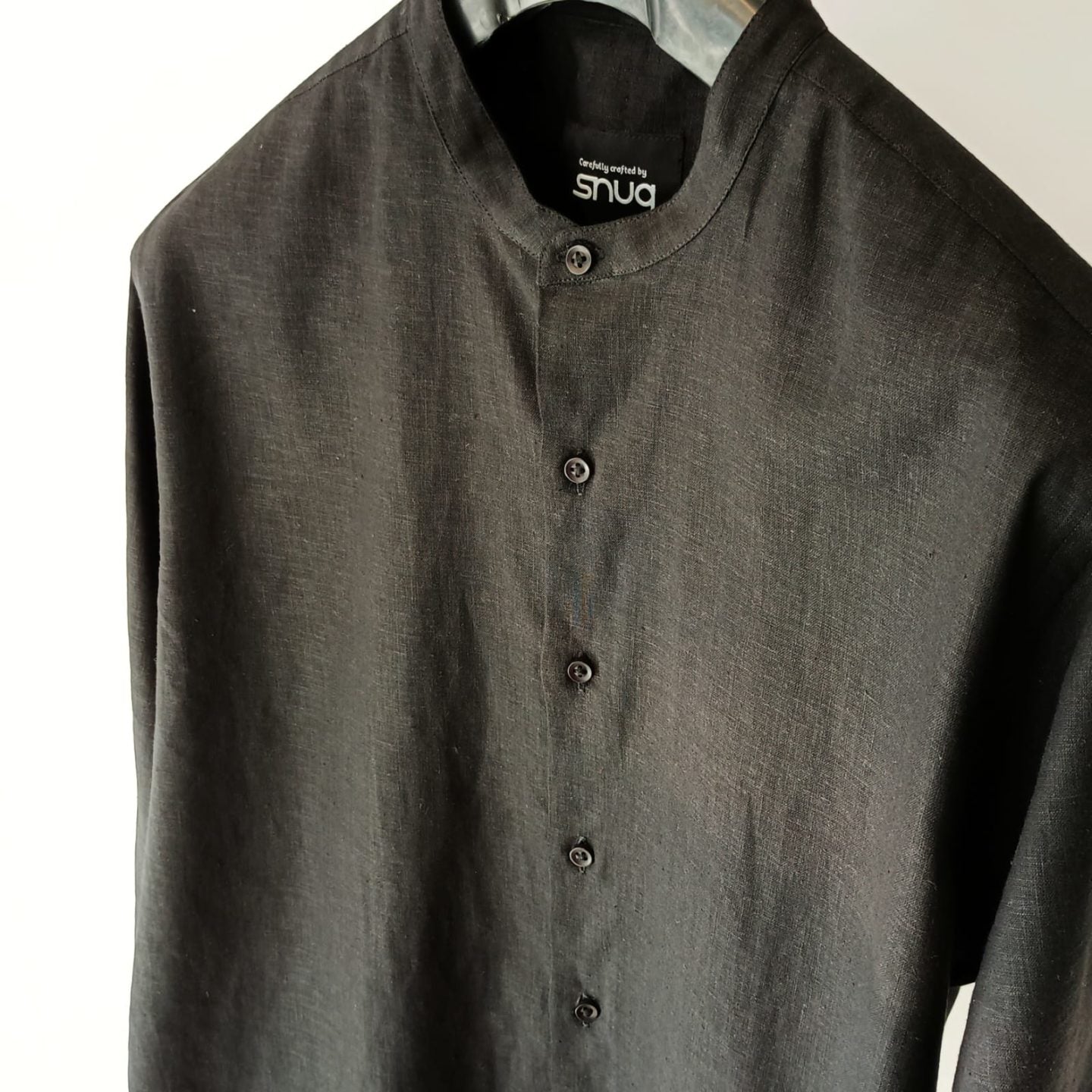 Non-Fused Linen Shirt