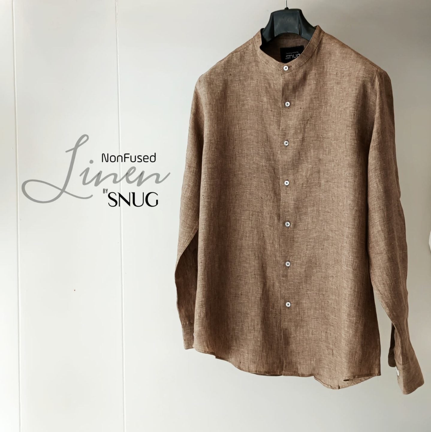 Non-Fused Linen Shirt