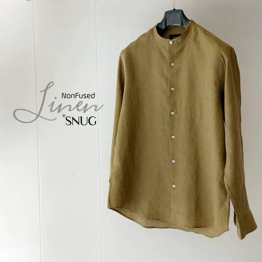 Non-Fused Linen Shirt - Snug
