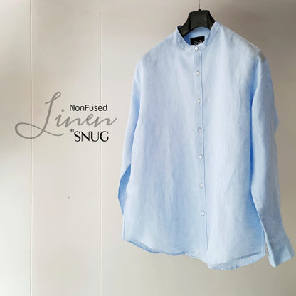 Non-Fused Linen Shirt