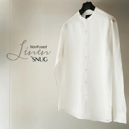 Non-Fused Linen Shirt