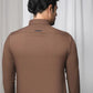 Brown Wash & Wear Kurta Shalwar.