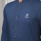 Yale Blue Wash & Wear Kurta Shalwar. - Snug