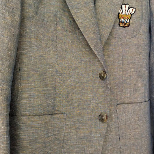 3 feather Linen Blazer - Snug