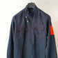 Mid night blue Line Kurta Trouser - Snug