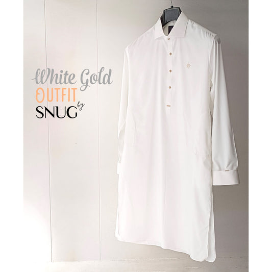 White Gold Outfit by Snug