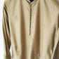 Embroidered Paisleys Cotton Silk Kurta Trouser. - Snug