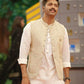 Diamond Waistcoat With kurta Trouser - Snug