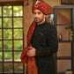 Velvet Embroidered Sherwani - Snug