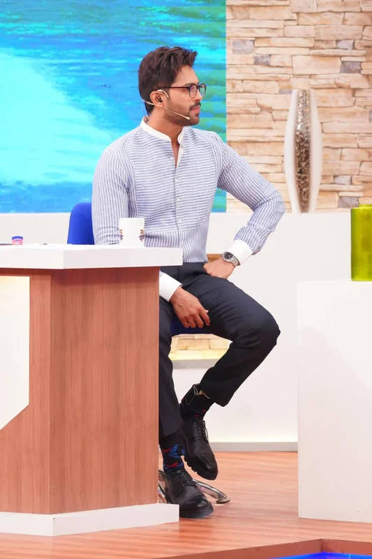 Stripe Intersection Shirt - Snug