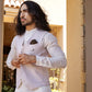 Noor - Linen kurta trouser & Waistcoat