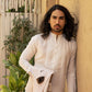 Noor - Linen kurta trouser & Waistcoat