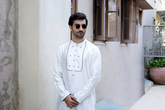 Cotton Silk Printed Kurta Trouser - Snug