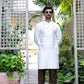 Cotton Silk Printed Kurta Trouser - Snug