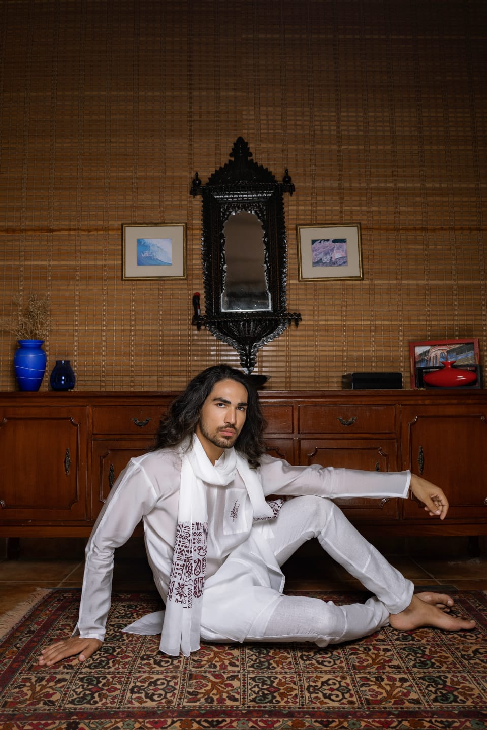 Silk Kurta Trouser - The Corner Of Solitude