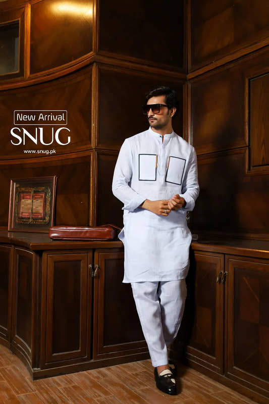 Double Patch Kurta Trouser - Snug