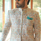 Multi Embroidered Prince Coat. - Snug
