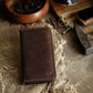 Raven-Long Cow Leather Wallet