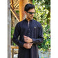 Dark Brown Egyptian Cotton Kurta Trouser - Snug