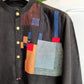 Multi Patched Linen Short kurta. - Snug