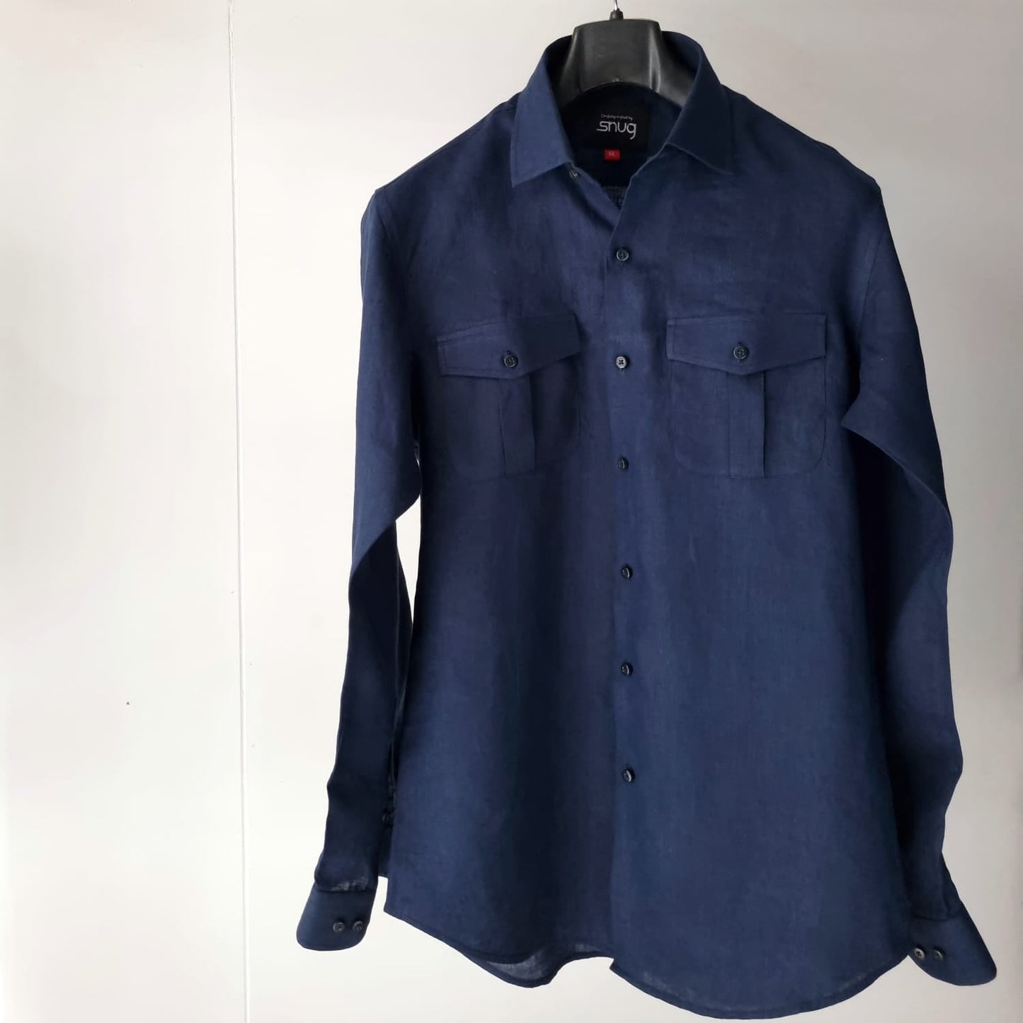 Linen Double Pocket Shirt