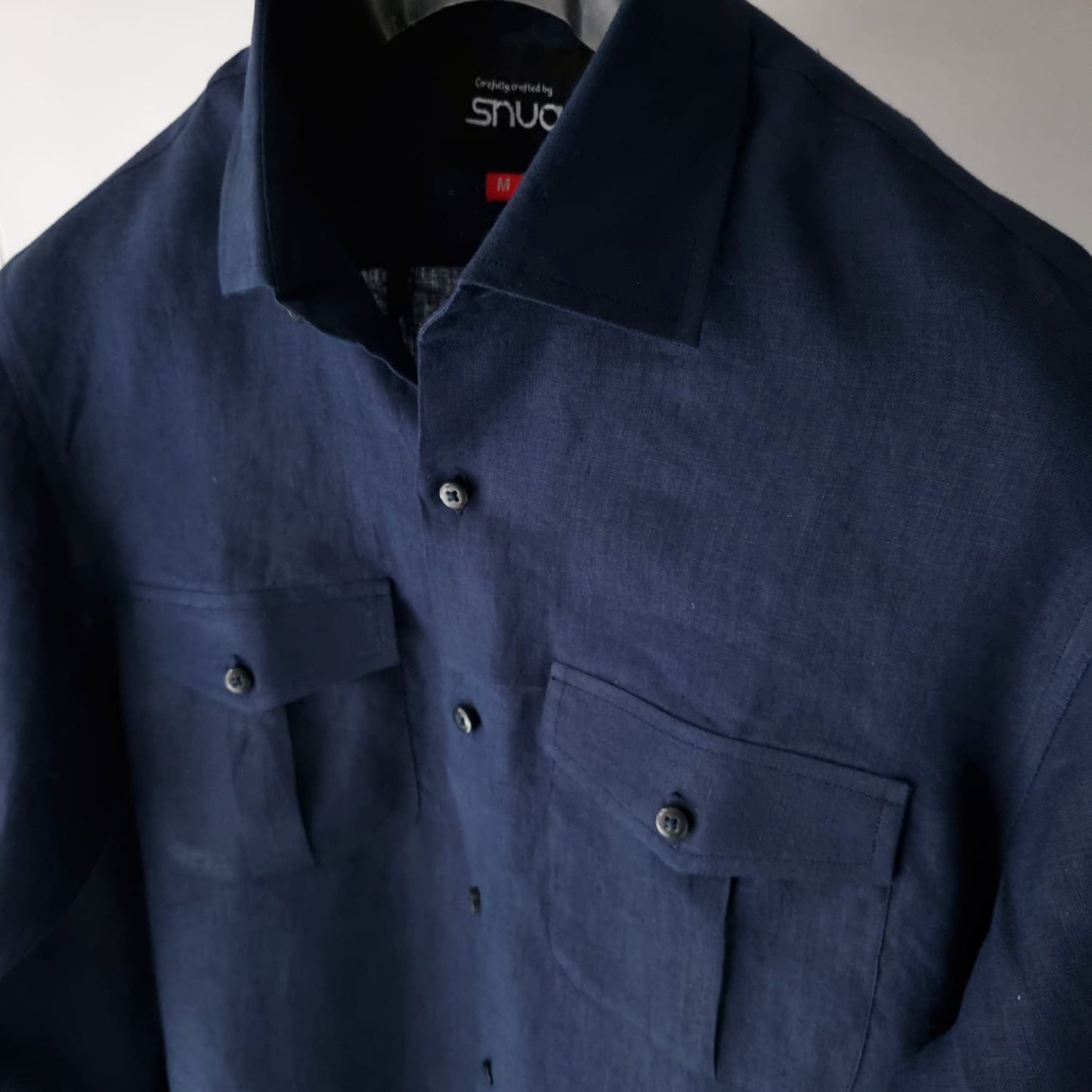 Linen Double Pocket Shirt