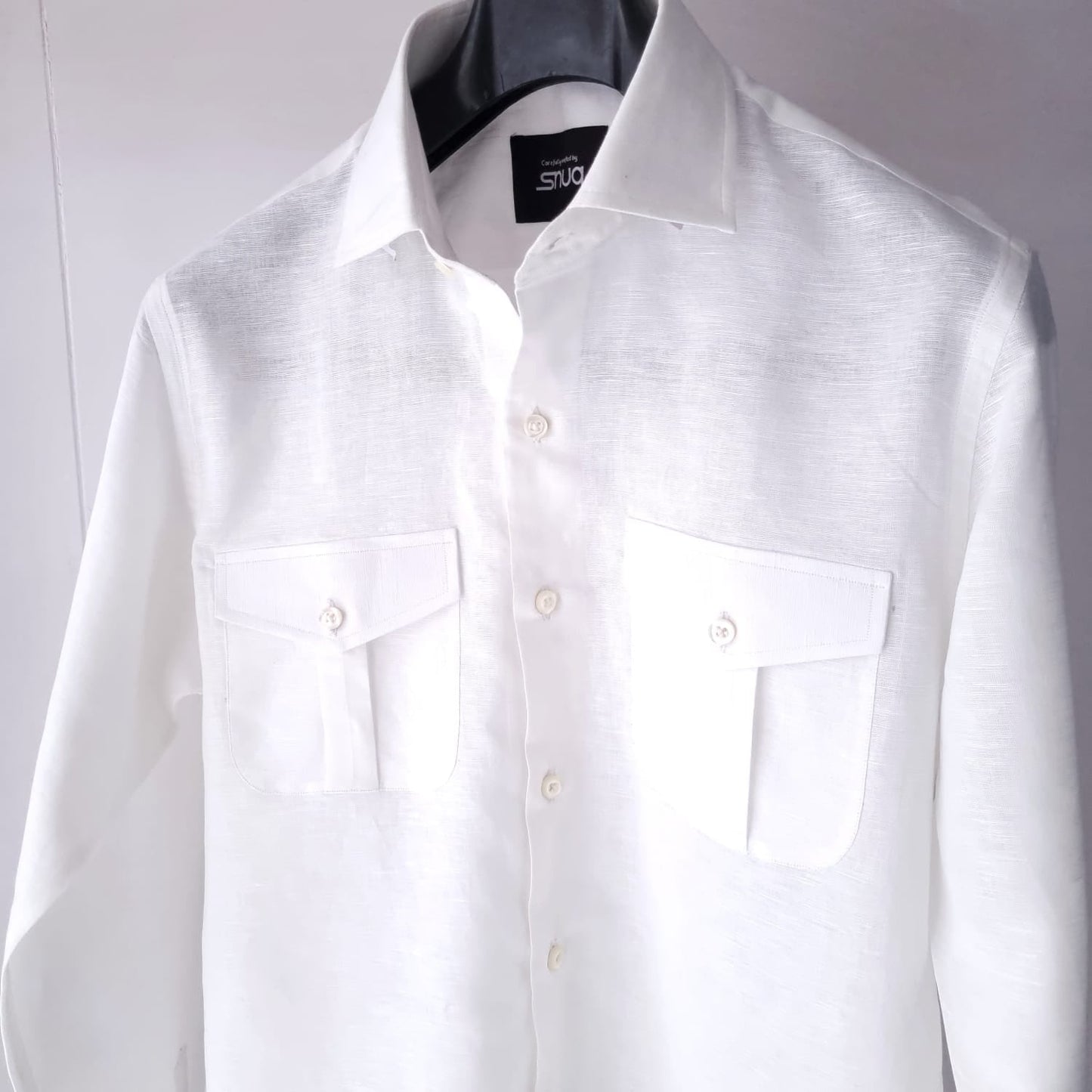 Linen Double Pocket Shirt