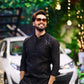 Experience Star Style: Snug Sequin Kurta Trouser Set - Inspired by Fahad Mustafa!