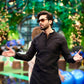 Experience Star Style: Snug Sequin Kurta Trouser Set - Inspired by Fahad Mustafa!