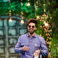 Fahad Mustafa's Trend: Denim Kurta & Striped Trousers! - Snug