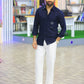 Broad Pocket Linen Cotton Shirt. - Snug