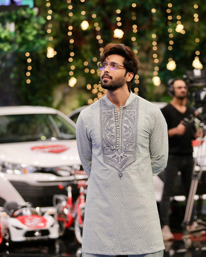 Fahad Mustafa's Trendy Pistachio Look